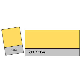 светофильтр LEE FILTERS R102 Light Amber  Рулон 1,