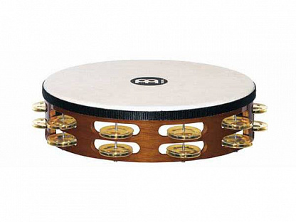 Meinl TAH2AB тамбурин деревянный, ручной, стальной Meinl TAH2AB тамбурин деревянный, ручной, стальной