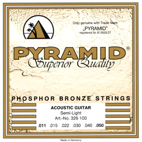 Pyramid 326100 струны для акустической гитары (11-50), фосфорная бронза