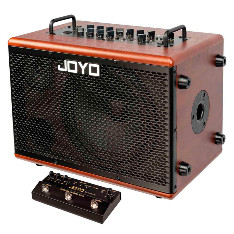 JOYO BSK-80 комбоусилитель для акустической гитары, один динамик, есть возможность записи звука