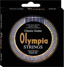 Olympia CGS 40 cтруны классика (Standart Tension) cеребро