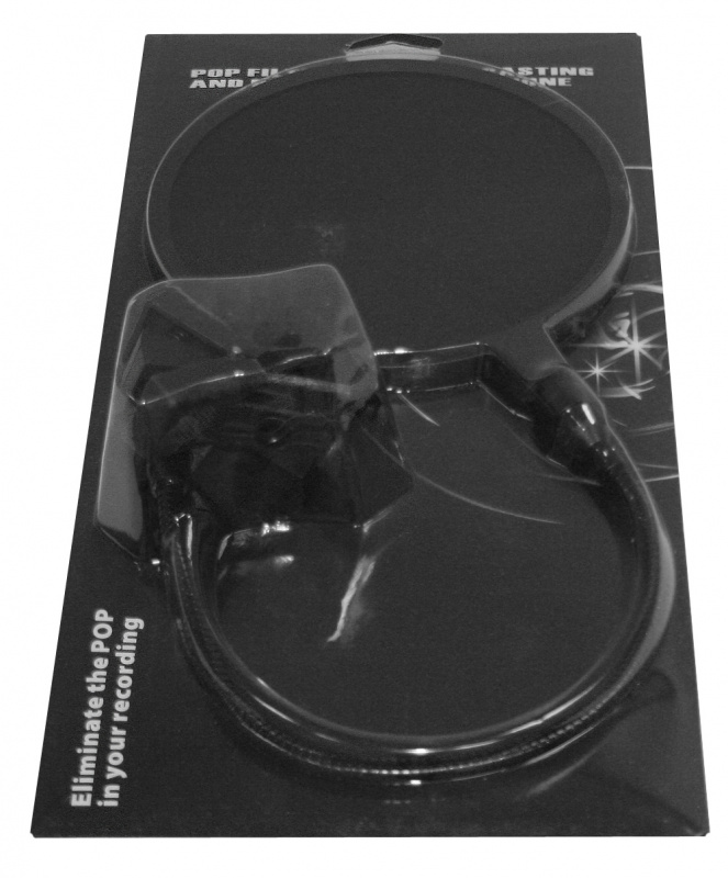 Invotone MPF200 поп фильтр с поворотной рамкой с креплением на микрофонную стойку