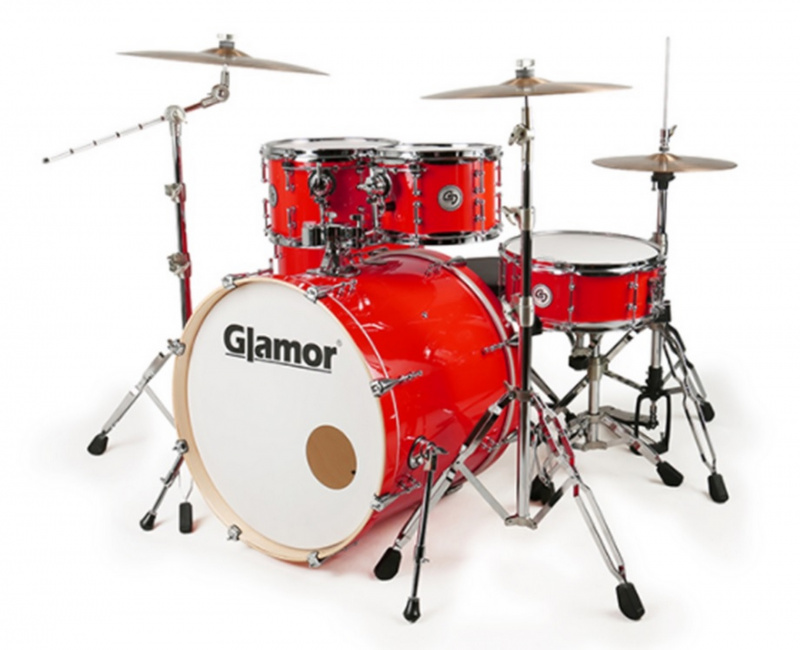 Glamor GLM-CF-22-Bright Red YLCS Series ударная установка