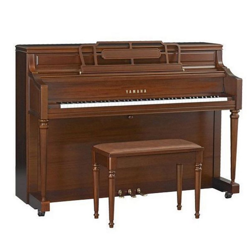 YAMAHA M2SDW пианино 110 см., тёмный орех, сатинированное, с банкеткой