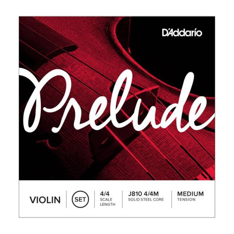 D'Addario J810 4/4H комплект струн скрипки 4/4, среднее натяжение