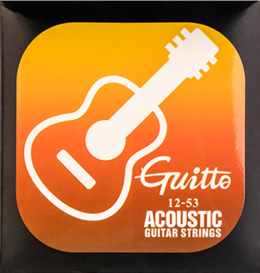 Guitto GSA-012 струны для акустической гитары (12-53)