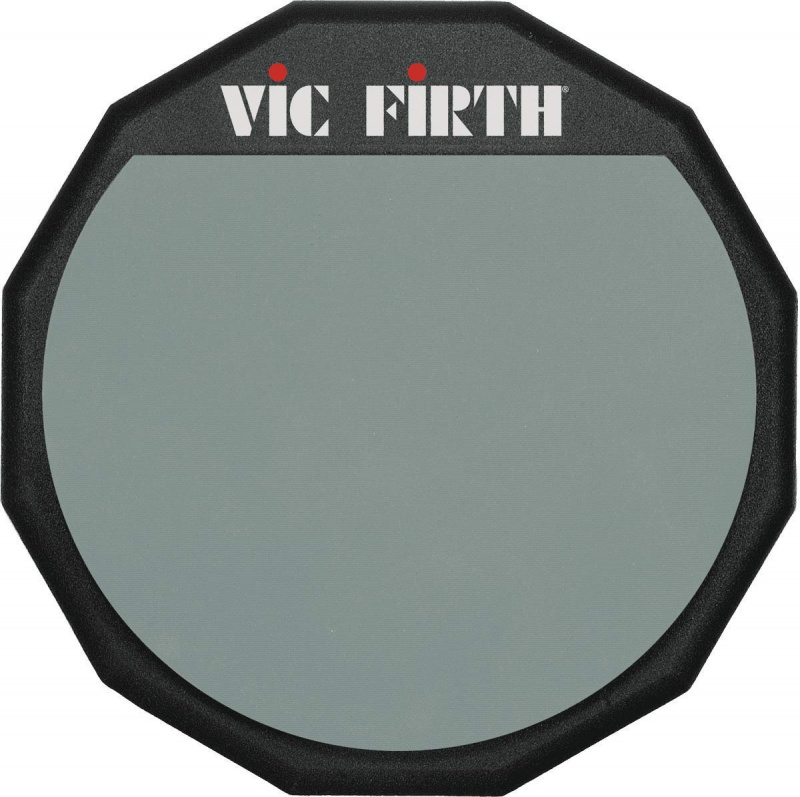 VIC FIRTH VICPAD12 - Тренировочный односторонний пэд 12"