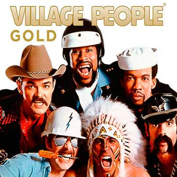 VILLAGE PEOPLE - GOLD (COLOURED VINYL) - LP