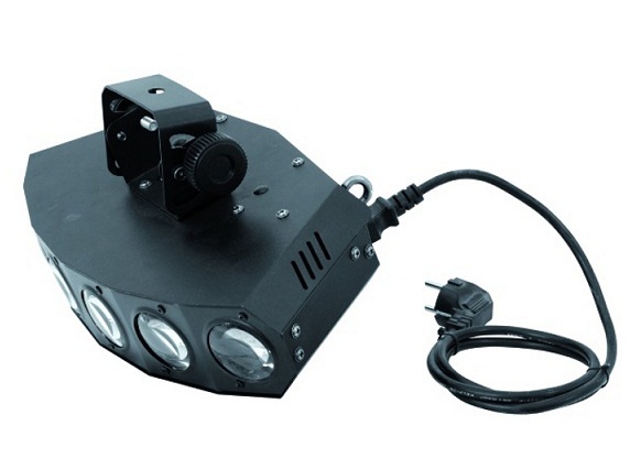EUROLITE LED SCY-7 RGB-многолучевой веерный эффект со звуковой активацией, 7 лучей