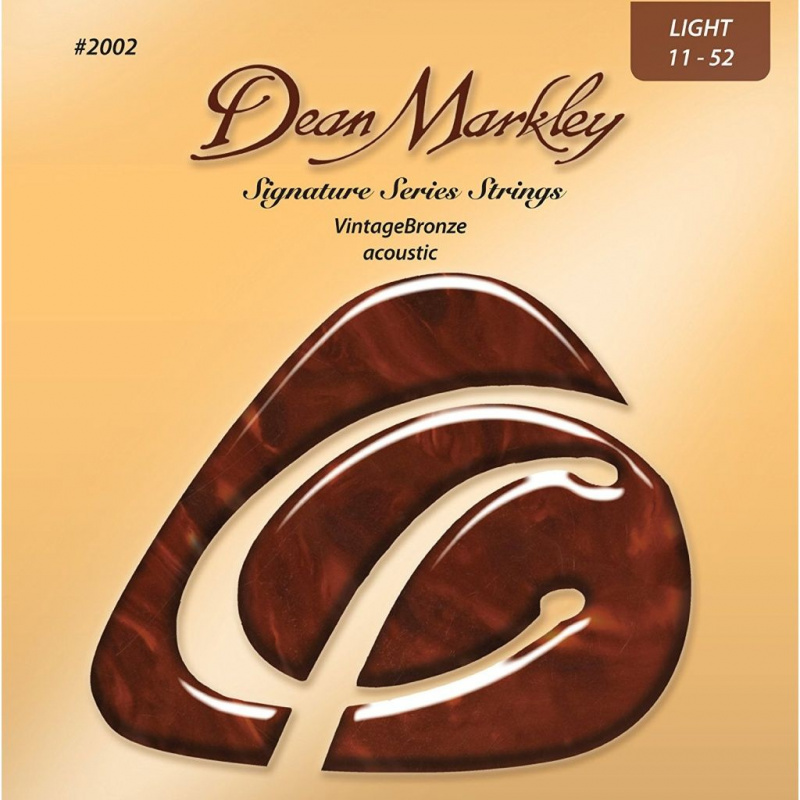 Dean Markley DM2002 струны для акустической гитары (11-52), бронза 85/15