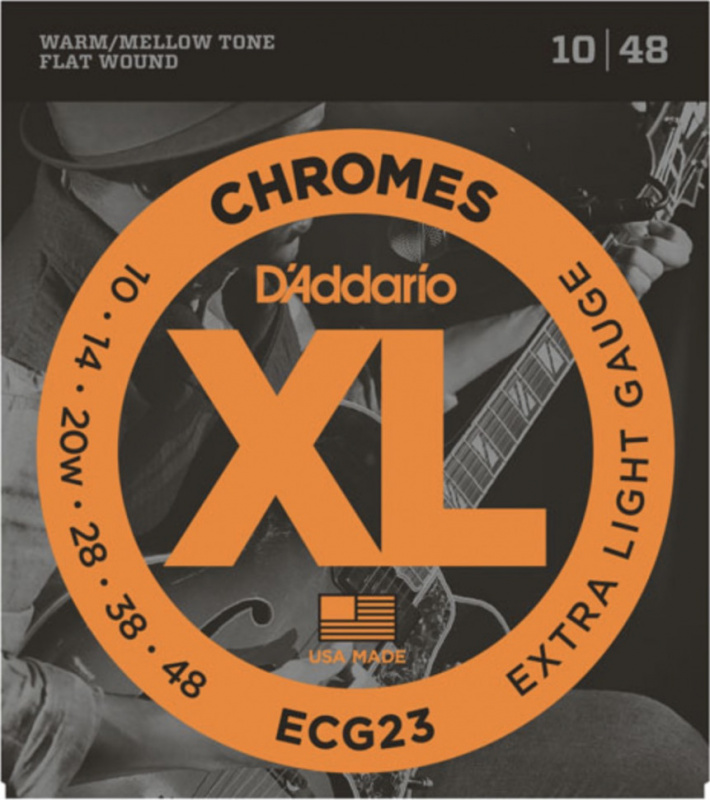 D'Addario ECG23 струны для электрогитары (10-48)