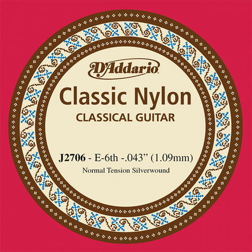 J2706 Classical Отдельная 6-ая струна для классической гитары