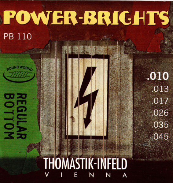 Thomastik PB110 струны для электрогитары (10-45), Magnecore