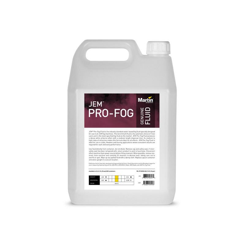 MARTIN Fog Fluid 5L - жидкость для генераторов дым, 5 литров