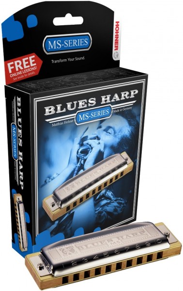 HOHNER Blues Harp 532/20 MS D (M533036X) губная гармоника Richter Modular System
