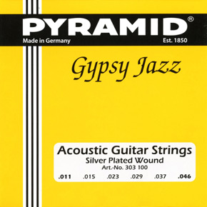 Pyramid 303100 струны для акустической гитары (11-46), посеребренная медь