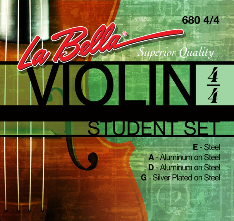 LaBella 680 струны для скрипки 4/4, металл