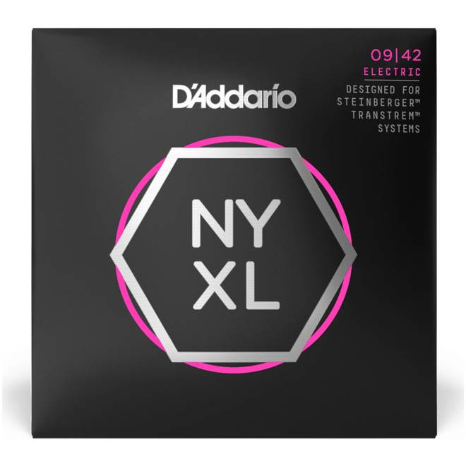 D'Addario NYXLS0942 комплект струн для электрогитары 09-42, шарики на обоих концах, Super Light