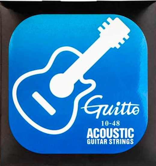 Guitto GSA-010 струны для акустической гитары (10-48)
