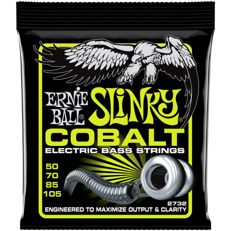Ernie Ball 2732 струны для бас-гитары Cobalt Bass Regular Slinky