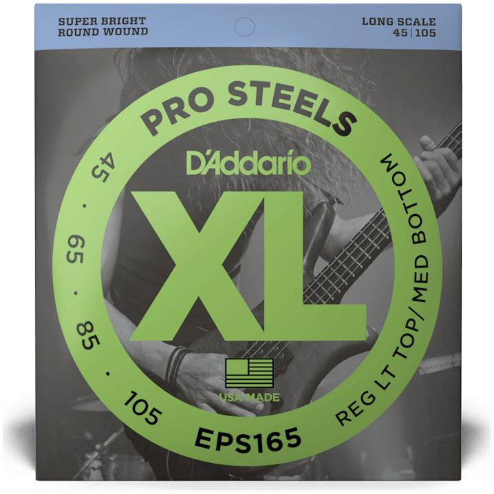 D'Addario EPS165 струны для бас-гитары (45-105)
