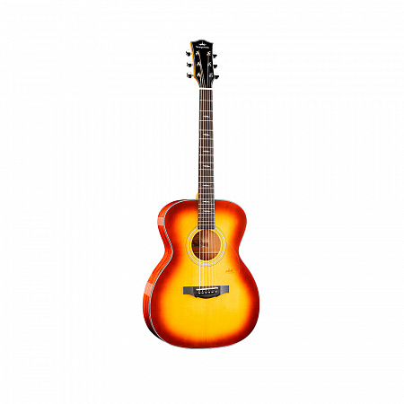 KEPMA F1E-OM Brown Sunburst электроакустическая гитара