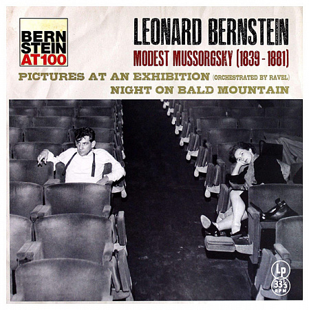 LEONARD BERNSTEIN · MUSSORGSKY - PICTURES AT AN EXHIBITION (RAVEL TRANSCRIPTION) · LP
