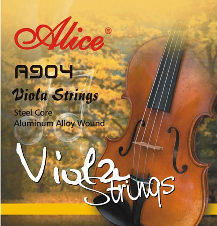 Alice A904 струны для альта, сталь/сплав алюминия Alice A904 струны для альта, сталь/сплав алюминия