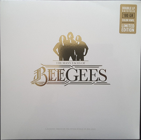 BEE GEES · THE MANY FACES OF BEE GEES (LIMITED GOLD OPAQUE VINYL) · 2LP