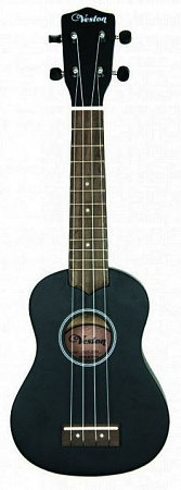 VESTON KUS 15BK укулеле сопрано, черный VESTON KUS 15BK укулеле сопрано, черный