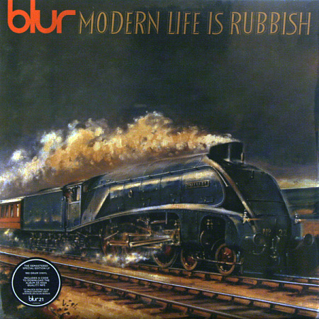 BLUR · MODERN LIFE IS RUBBISH · LP