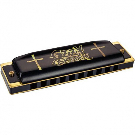 HOHNER Ozzy Osbourne C (M666) диатоническая губная гармоника Richter подписная серия