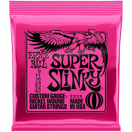 Ernie Ball 2223 струны для электрогитары (9-42)