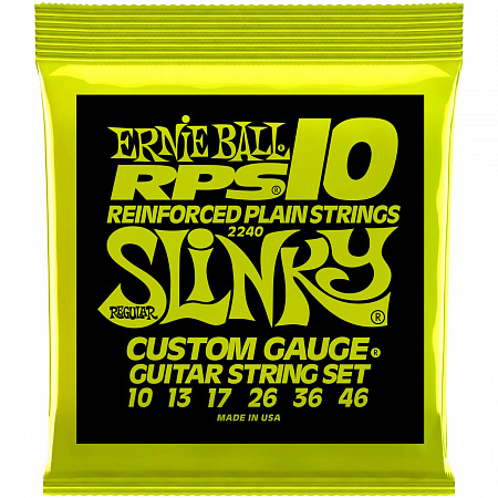 Ernie Ball 2240 струны для электрогитары (10-46) Ernie Ball 2240 струны для электрогитары (10-46)
