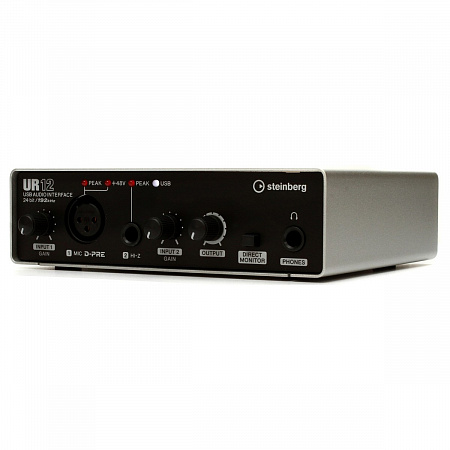 STEINBERG UR12 USB аудиоинтерфейс STEINBERG UR12 USB аудиоинтерфейс