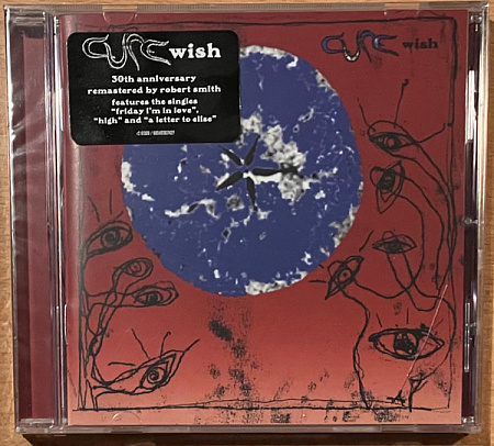 CURE · WISH (30TH ANNIVERSARY EDITION) (REMASTERED) · CD
