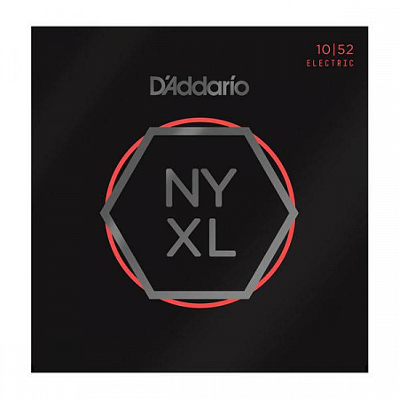 D'Addario NYXL1052 струны для электрогитары 10-52 D'Addario NYXL1052 струны для электрогитары 10-52