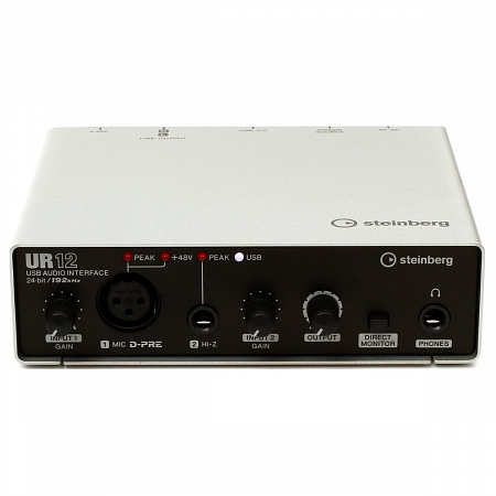 STEINBERG UR12 USB аудиоинтерфейс STEINBERG UR12 USB аудиоинтерфейс