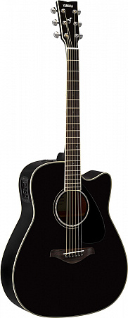 YAMAHA FGX830C BLACK электроакустическая гитара