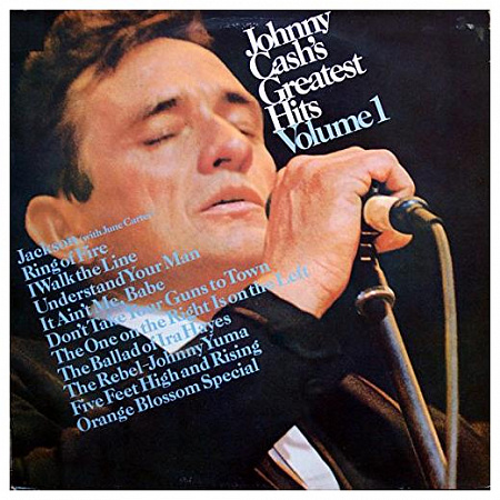 JOHNNY CASH · JOHNNY CASH`S GREATEST HITS VOLUME 1 · LP