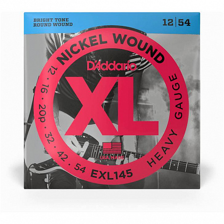 D'Addario EXL145 струны для электрогитары (12-54)