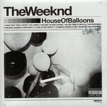 WEEKND · HOUSE OF BALLOONS · CD