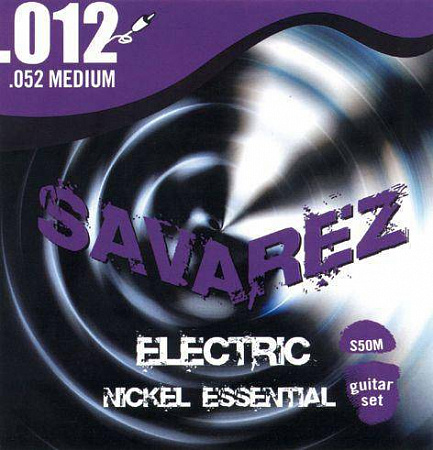 Savarez S50M струны для электрогитары 12-52, никель Savarez S50M струны для электрогитары 12-52, никель