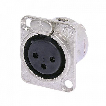 Neutrik NC3FD-L-1 панельный разъем XLR (мама)