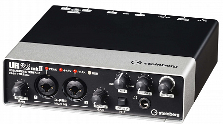 STEINBERG UR22MKII USB аудиоинтерфейс STEINBERG UR22MKII USB аудиоинтерфейс