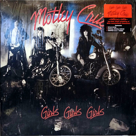 MOTLEY CRUE · GIRLS / GIRLS / GIRLS · LP