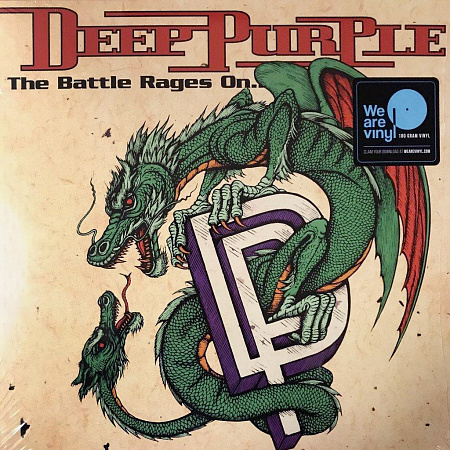 DEEP PURPLE · THE BATTLE RAGES ON · LP