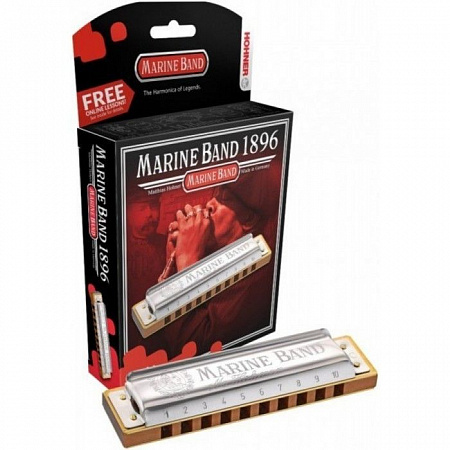 HOHNER Marine Band 1896/20 Am (M1896496X) диатоническая губная гармоника Richter HOHNER Marine Band 1896/20 Am (M1896496X) диатоническая губная гармоника Richter
