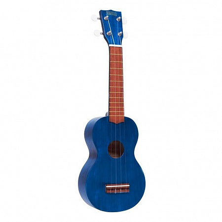 Mahalo MK1TBU укулеле с чехлом, цвет Transparent Blue Mahalo MK1TBU укулеле с чехлом, цвет Transparent Blue