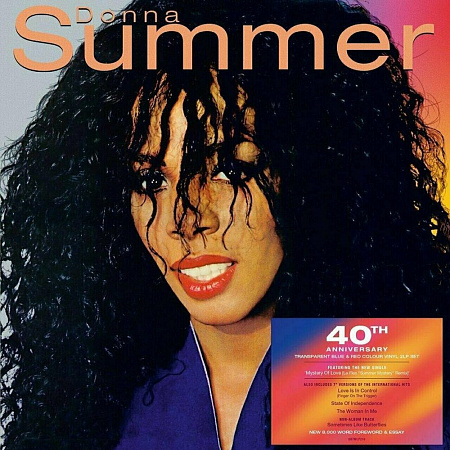 DONNA SUMMER · DONNA SUMMER (40TH ANNIVERSARY EDITION) (BLUE/RED VINYL) · LP